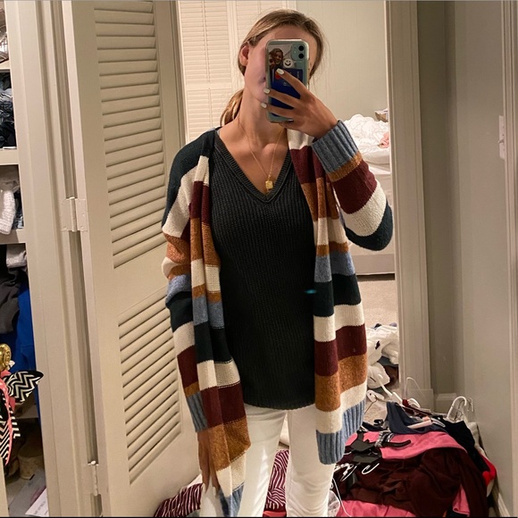 multi color cardigan - Picture 2 of 3